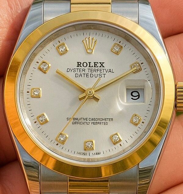 Rolex Dyster Terfettval Date just Watch - Image 2